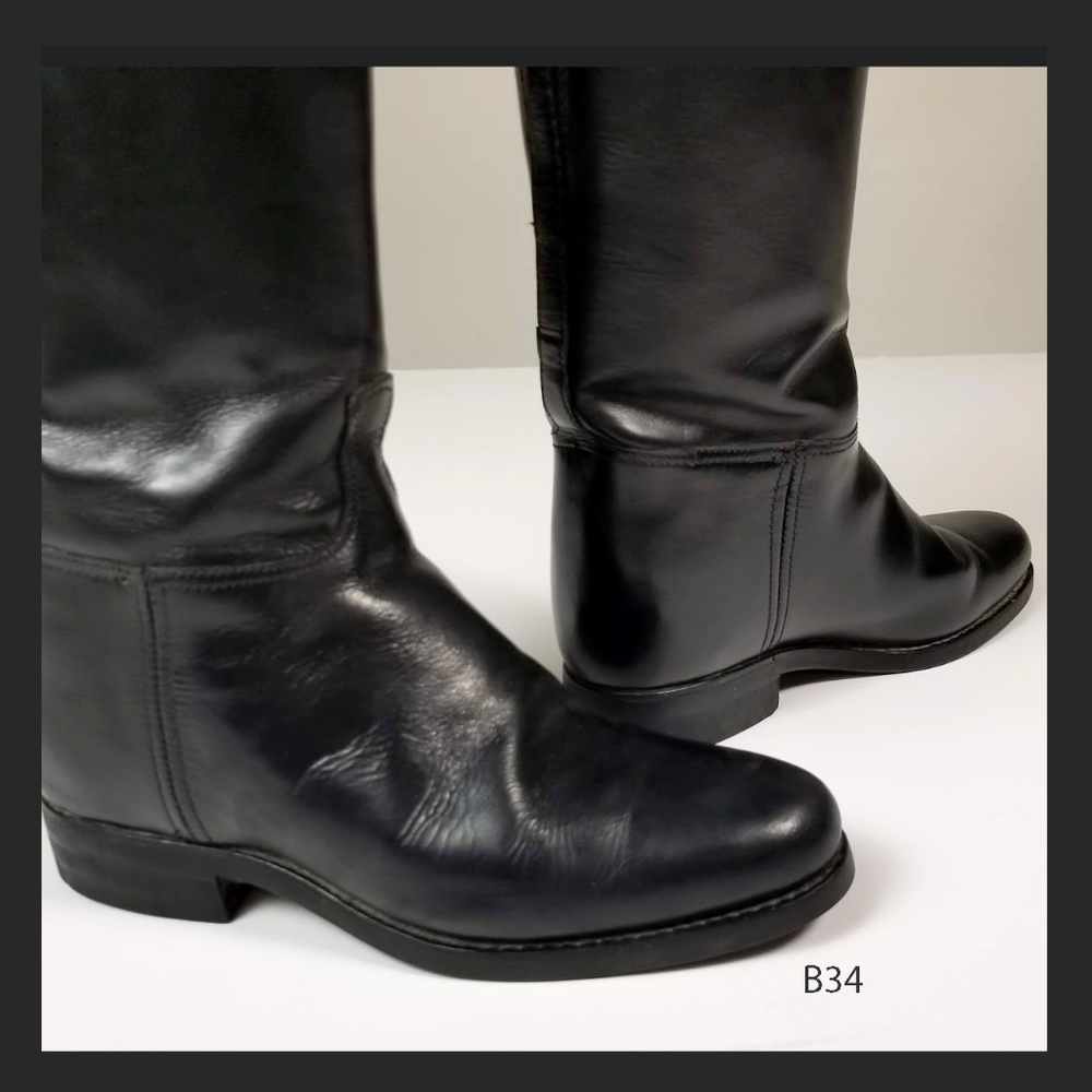 B34 Excellant Black Equestrian Boots